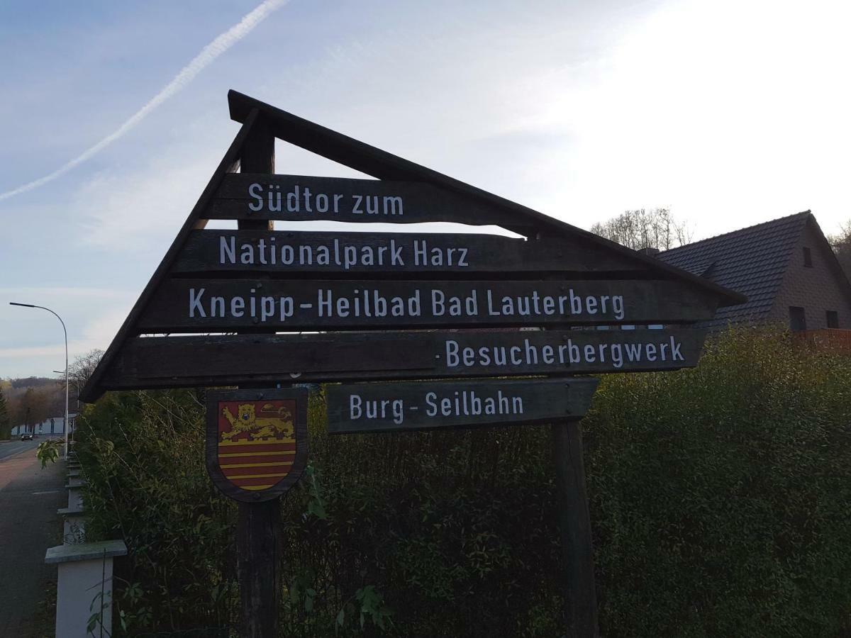 Ferienwohnung "Hagebutze" Mit Sauna Und Schwimmbad Bad Lauterberg Kültér fotó